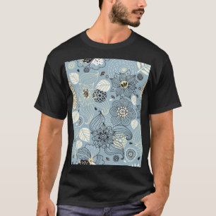 Floral Autumn: Elegant Seasonal Design T-Shirt