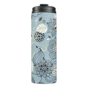 Floral Autumn: Elegant Seasonal Design Thermal Tumbler