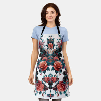 Floral B  Apron