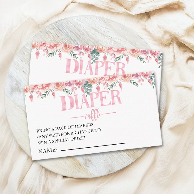 Floral Baby Shower – Baby in Bloom Theme Enclosure Card (Creator Uploaded)