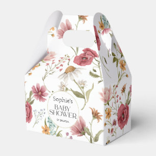 Floral Baby Shower Favour Box