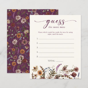 Floral Baby Shower Game