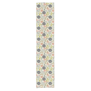 Floral background 2 2 short table runner