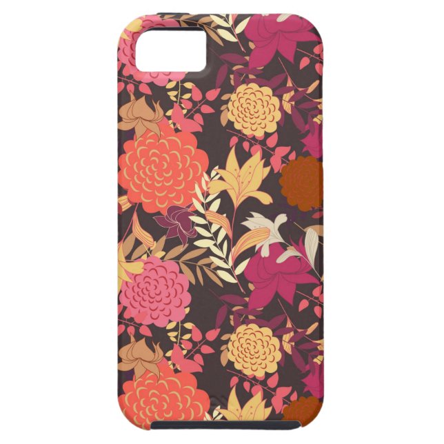 Floral background 2 Case-Mate iPhone case (Back)