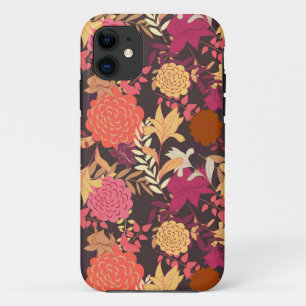 Floral background 2 iPhone 11 case