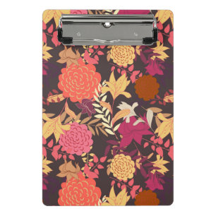 Floral background 2 mini clipboard