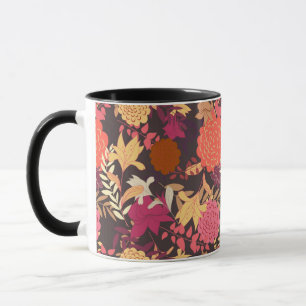 Floral background 2 mug