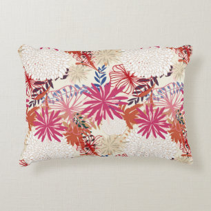 Floral background 3 decorative cushion