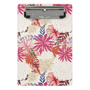 Floral background 3 mini clipboard