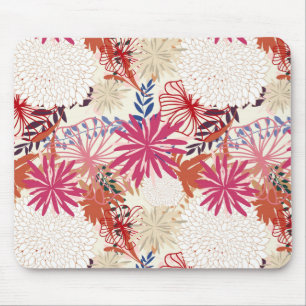 Floral background 3 mouse mat