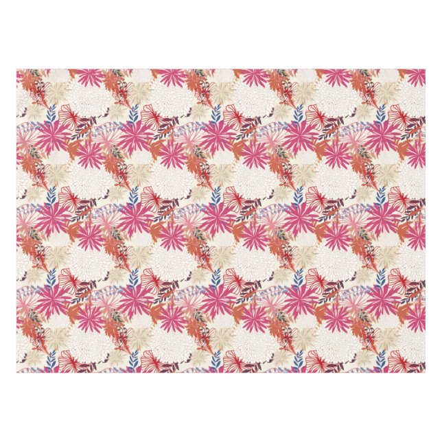 Floral background 3 tablecloth (Front (Horizontal))