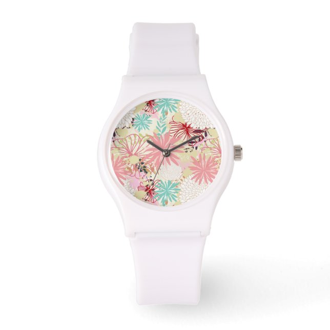 Floral background 4 watch (Front)