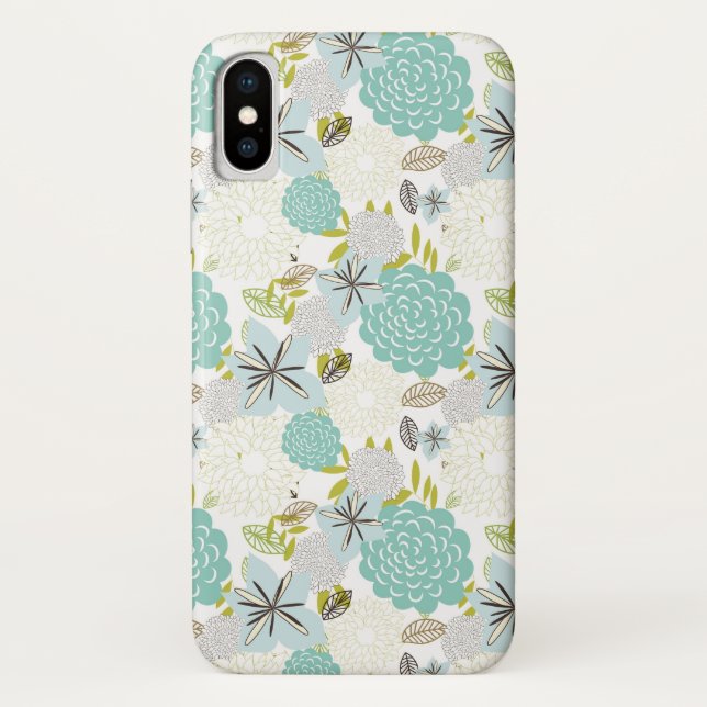 Floral background 5 Case-Mate iPhone case (Back)