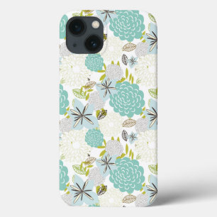 Floral background 5 iPhone 13 case