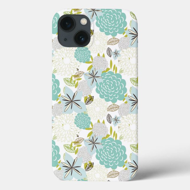 Floral background 5 Case-Mate iPhone case (Back)
