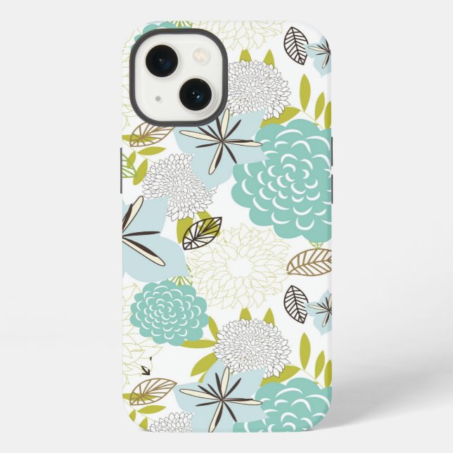 Floral background 5 iPhone case (Back)
