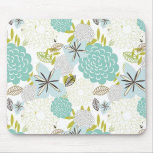 Floral background 5 mouse mat