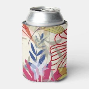 Floral background 6 can cooler