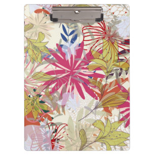 Floral background 6 clipboard