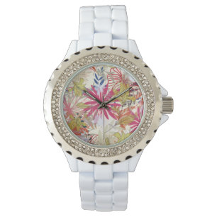 Floral background 6 watch