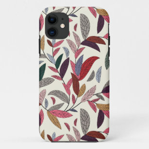 Floral background iPhone 11 case