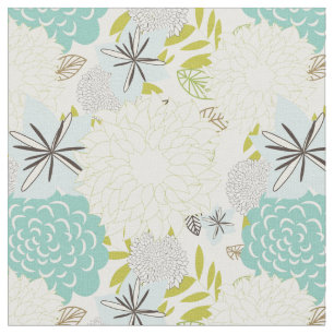 Floral background fabric