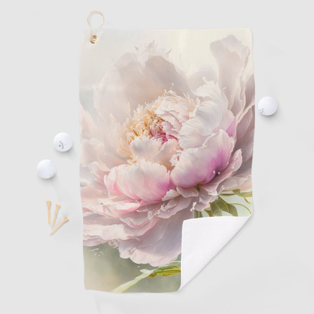 Floral background. Spring blossom Golf Towel (InSitu)