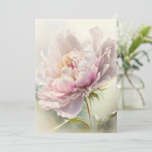 Floral background. Spring blossom Invitation