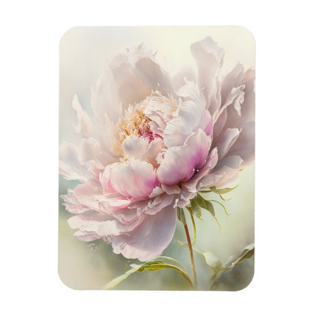 Floral background. Spring blossom Magnet (Vertical)