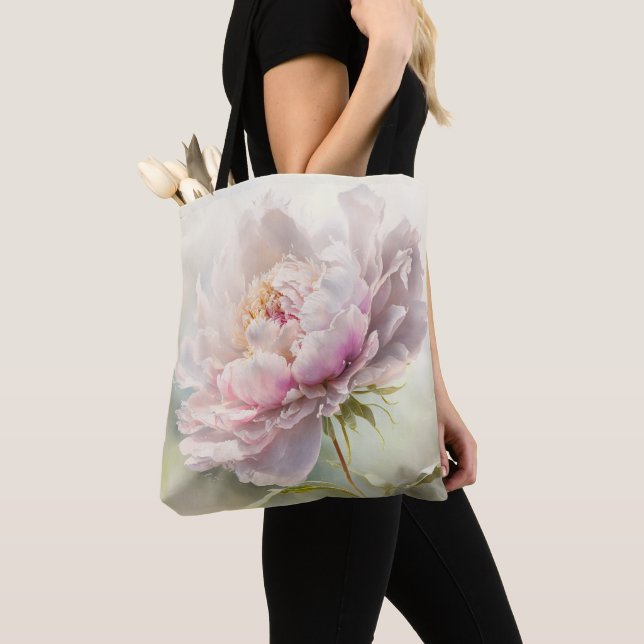 Floral background. Spring blossom Tote Bag (Close Up)