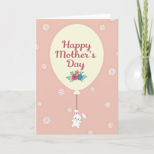 Floral Balloon Congrats Card