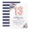 Floral Balloon Rose Gold Blush Navy 13th Birthday