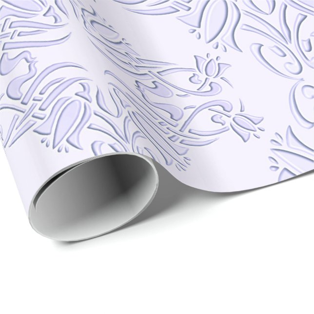 floral baroque pattern wrapping paper (Roll Corner)