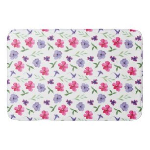 Floral Bath Mat