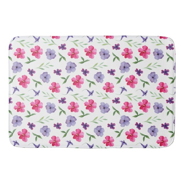 Floral Bath Mat (Front)