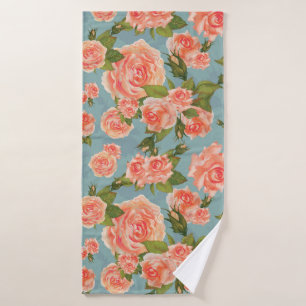 Floral Bath Towel