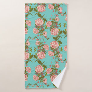 Floral Bath Towel