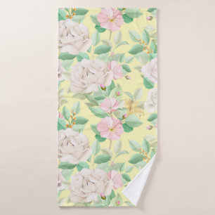 Floral Bath Towel
