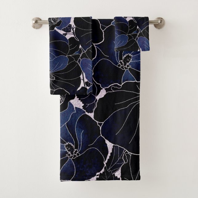 Floral Bath Towel Set (Insitu)