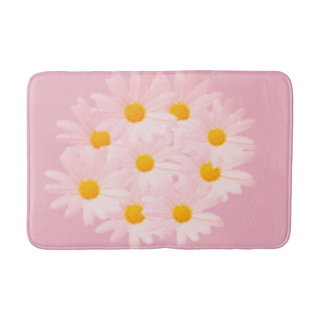 Floral Bathroom Bathmat (Front)
