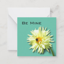 Floral Be Mine card