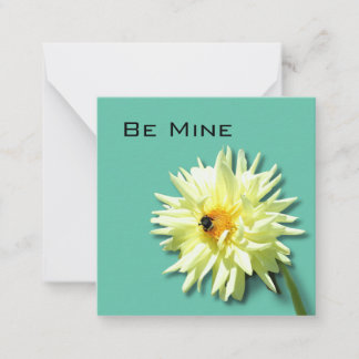 Floral Be Mine card