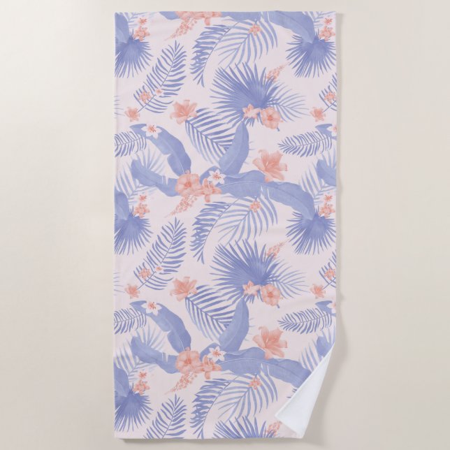 Floral Beach Towel (Front)