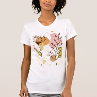 Floral beautiful shirt with a modern design