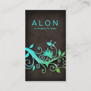 Floral Beauty Business Cards Makeup Artist BG