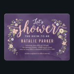 Floral Beauty Editable Colour Bridal Shower Invite<br><div class="desc">Start a memorable shower with stylish invitations from Berry Berry Sweet Designs. More colours and matching items are available at our website WWW.BERRYBERRYSWEET.COM or upon request.</div>