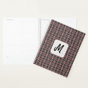 Floral Beauty Monogram Planner