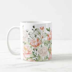Floral beauty mug