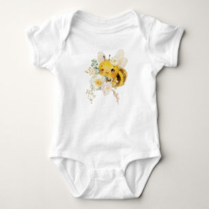 Floral Bee Bodysuit
