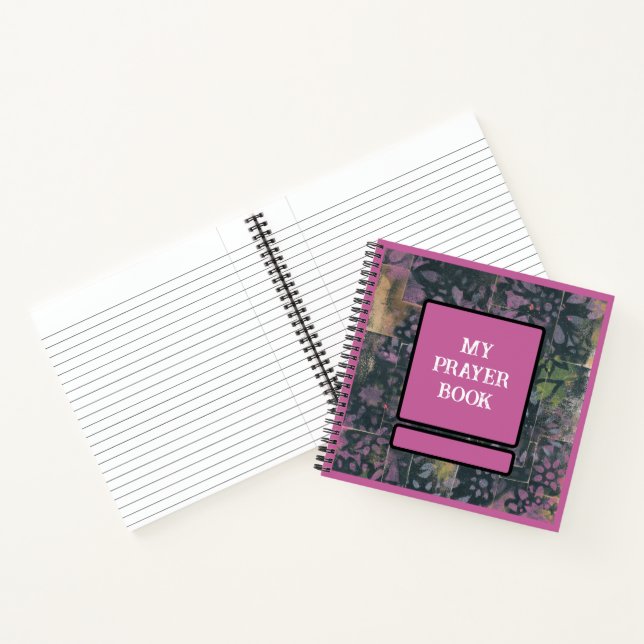 Floral Bible Study Journal – Spiral Notebook (Inside)